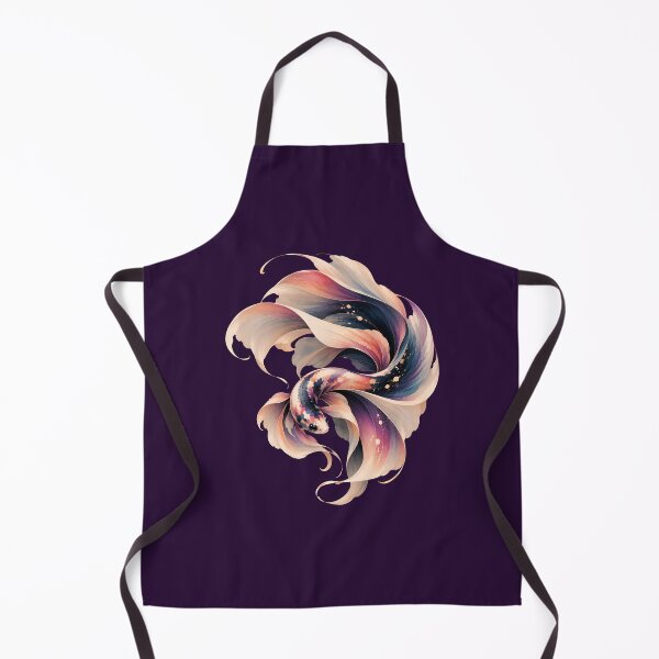 Item preview, Dreamy Pink and Purple Betta Fish designed and sold by Mooncalf Market.