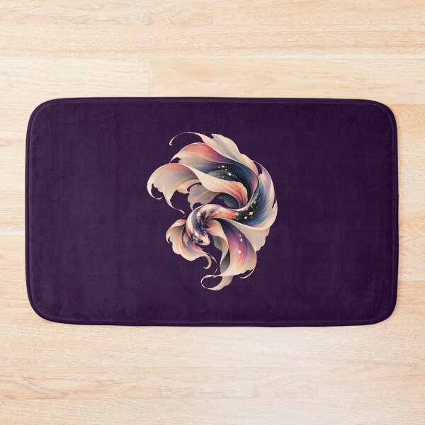 Item preview, Dreamy Pink and Purple Betta Fish designed and sold by Mooncalf Market.