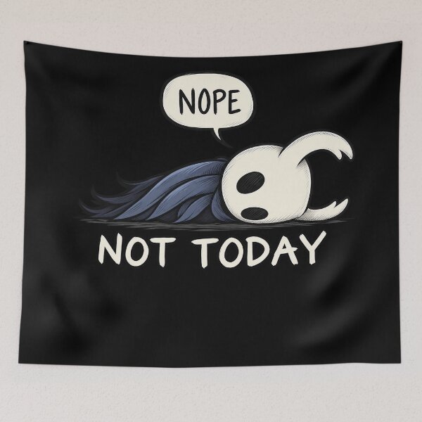 Item preview, Hollow Nope Not Today designed and sold by unicorns-art.