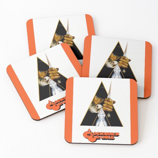 Item preview, A Clockwork Orange Movie Poster designed and sold by Lucy Goosy Art.