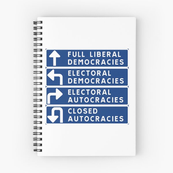 Item preview, Democracy vs. Autocracy designed and sold by ALF2023.