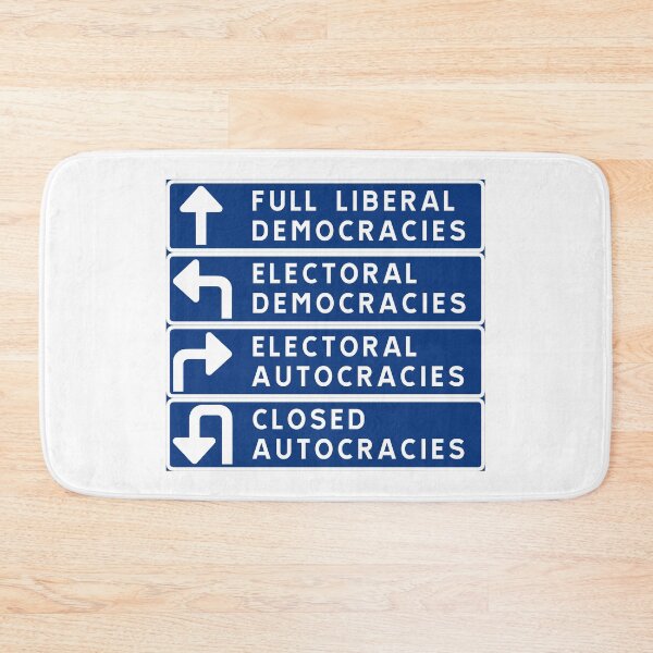 Item preview, Democracy vs. Autocracy designed and sold by ALF2023.