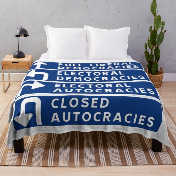 Item preview, Democracy vs. Autocracy designed and sold by ALF2023.