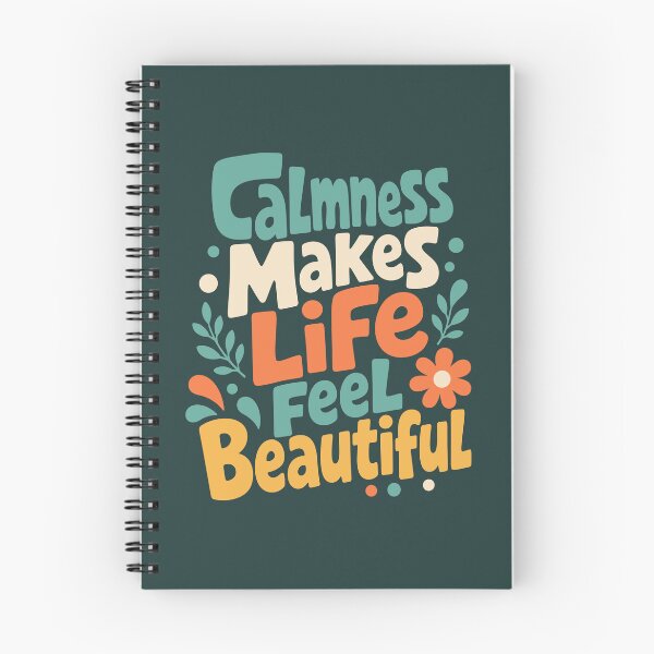 Item preview, Calmness Makes Life Feel Beautiful designed and sold by rejowan-arts.