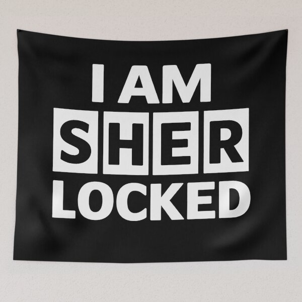 Item preview, I Am Sherlocked designed and sold by unicorns-art.