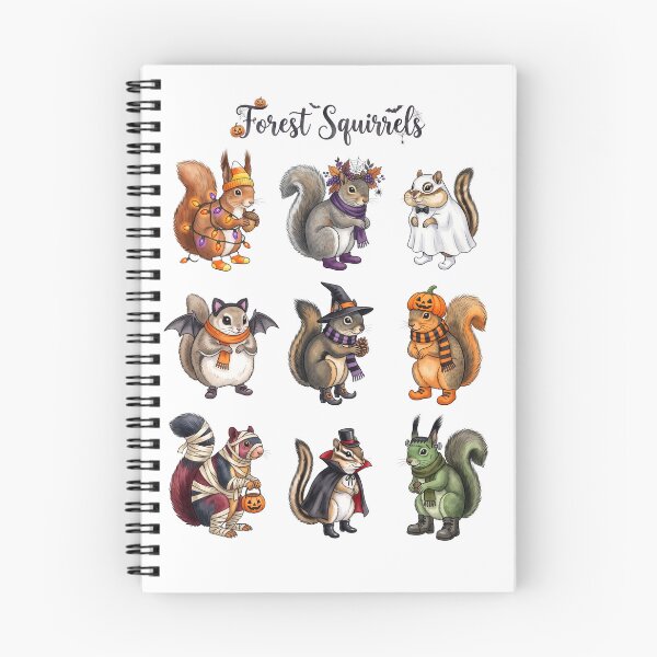 Item preview, Forest Squirrels Halloween designed and sold by Tiffany Roy.