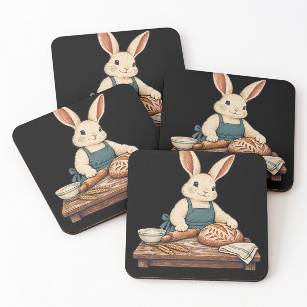 Item preview, Bunny Baker Sourdough Bread – Cozy Rabbit Baking designed and sold by suechtmpoa.