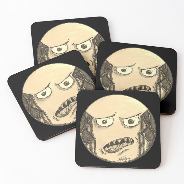 Item preview, Boarded Ears Scar-E-Moji (Sepia Edition) Vintage Haunted Horror designed and sold by Grimmlar.
