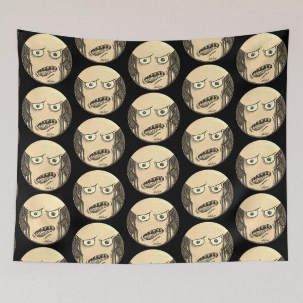 Item preview, Boarded Ears Scar-E-Moji (Sepia Edition) Vintage Haunted Horror designed and sold by Grimmlar.