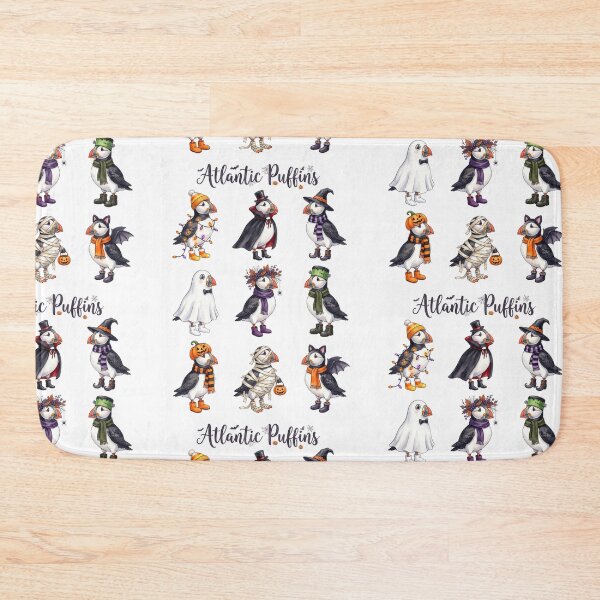 Item preview, Atlantic Puffins Halloween designed and sold by Tiffany Roy.