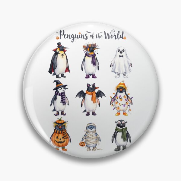 Item preview, Penguins Halloween designed and sold by Tiffany Roy.