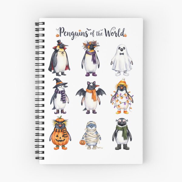 Item preview, Penguins Halloween designed and sold by Tiffany Roy.