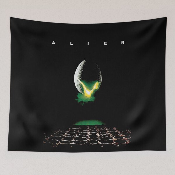 Item preview, Alien Movie Poster designed and sold by Lucy Goosy Art.