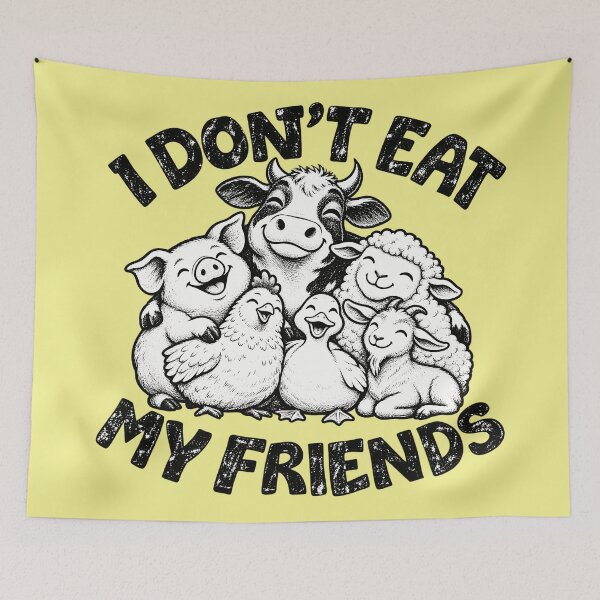 Item preview, I Dont Eat my Friends Vintage designed and sold by unicorns-art.