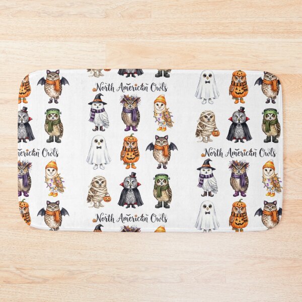 Item preview, North American Owls designed and sold by Tiffany Roy.
