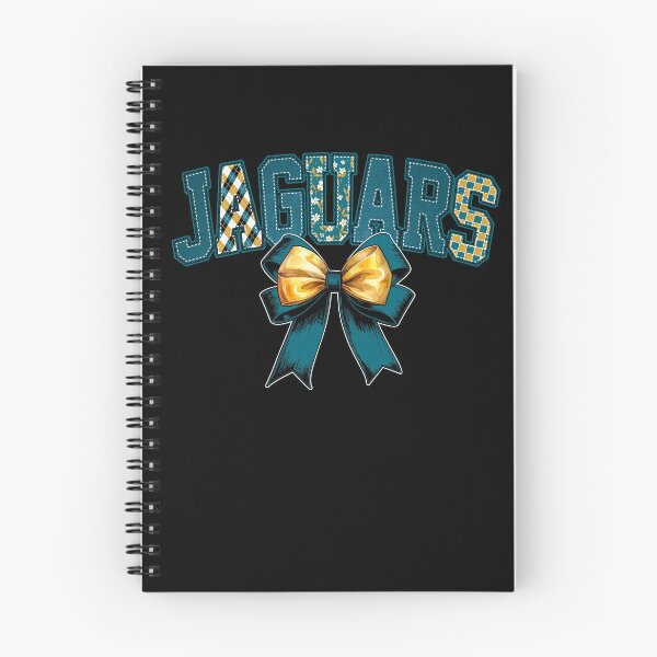 Item preview, Jaguars Coquette Bow Style Jacksonville Football designed and sold by Floral Vintage.