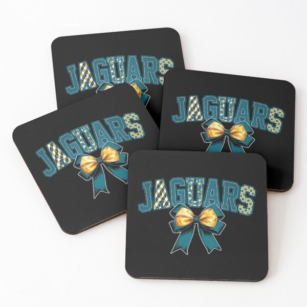 Item preview, Jaguars Coquette Bow Style Jacksonville Football designed and sold by Floral Vintage.