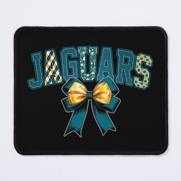 Item preview, Jaguars Coquette Bow Style Jacksonville Football designed and sold by Floral Vintage.