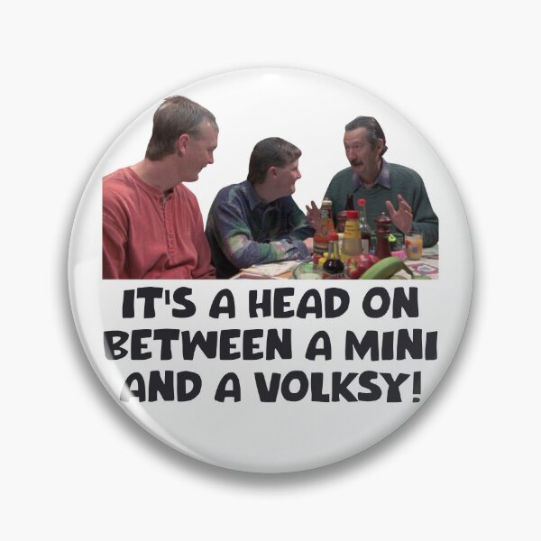 Item preview, Head on between a mini and a Volksy designed and sold by UNK-Fatigues.