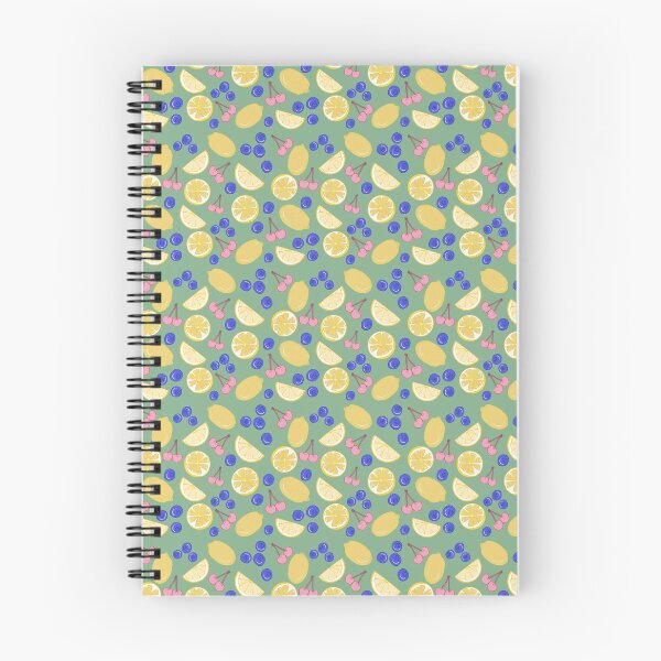 Item preview, Lemon, Blueberry and Cherry Pattern designed and sold by Kriti Tiwari.