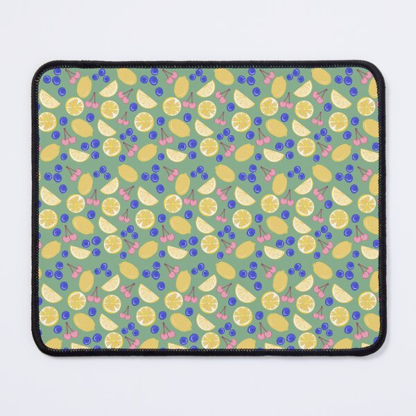 Item preview, Lemon, Blueberry and Cherry Pattern designed and sold by Kriti Tiwari.