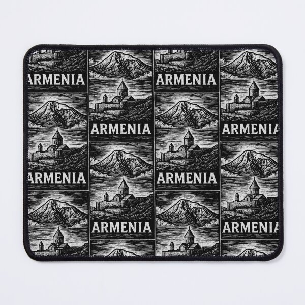 Item preview, Armenia Linocut Style designed and sold by Thistle-TShop.