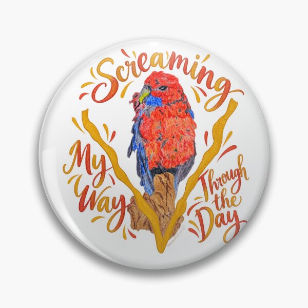 Item preview, Screaming Parrot My Way Through The Day designed and sold by newsuept25.art.