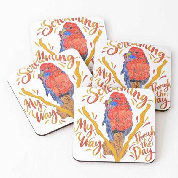 Item preview, Screaming Parrot My Way Through The Day designed and sold by newsuept25.art.