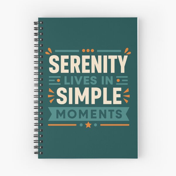 Item preview, Serenity Lives In Simple Moments designed and sold by rejowan-arts.