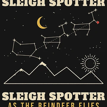 Vorschaubild zum Design Sleigh Spotter Christmas Constellation von somebasic