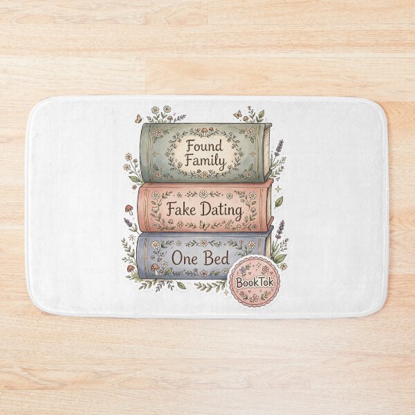 Item preview, Enemies To Lovers Romance Stack - Pink BookTok Trope Books Sticker designed and sold by Raju-Creative.