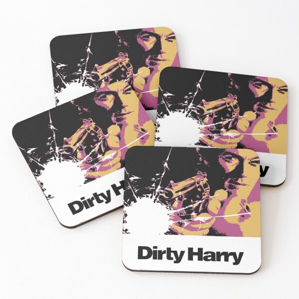 Artikelvorschau, Dirty Harry Filmplakat entworfen und verkauft von Lucy Goosy Art.
