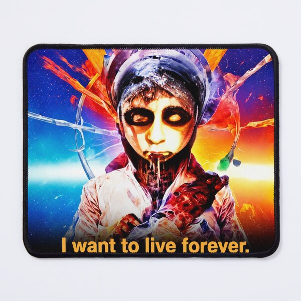 Item preview, Live Forever As a Freak? -- OK designed and sold by shakespeare1212.