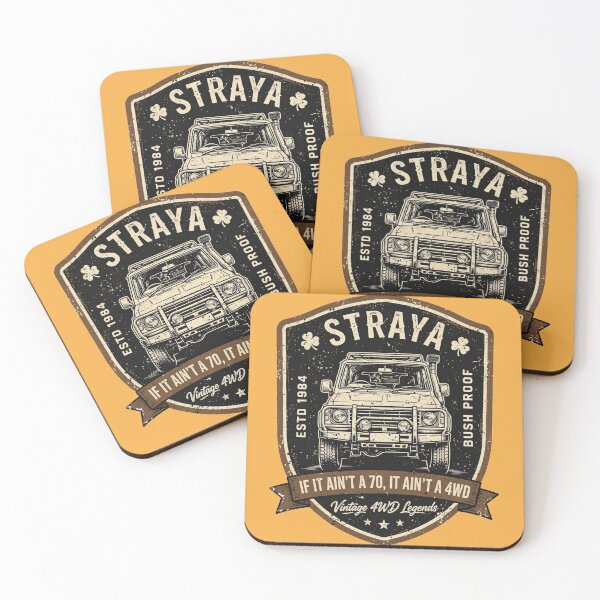 Item preview, Straya Bush Proof Vintage 70 Series Offroad Badge designed and sold by Yellowriversss.