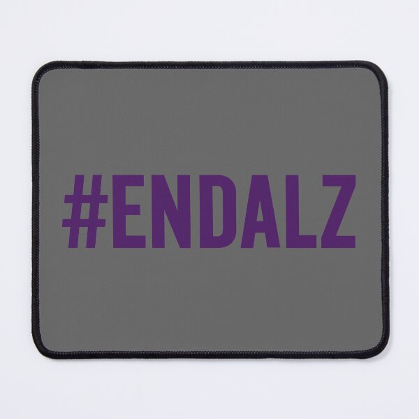 Item preview, #ENDALZ End Alzheimer's Awareness Purple Ribbon Support designed and sold by artworkathome.