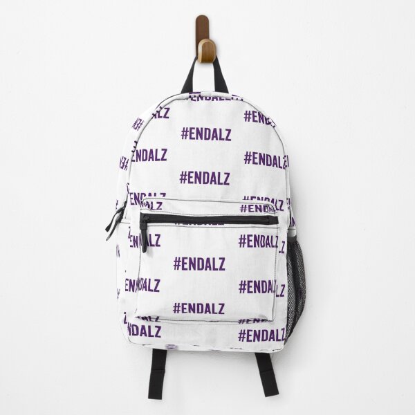 Item preview, #ENDALZ End Alzheimer's Awareness Purple Ribbon Support designed and sold by artworkathome.
