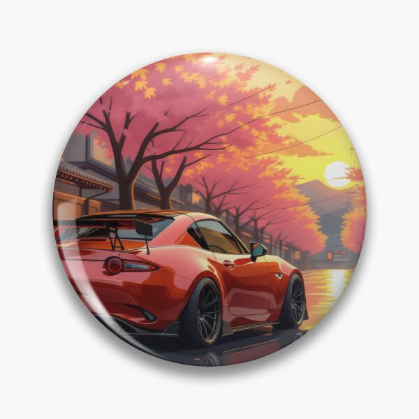 Artikelvorschau, JDM Roadster im Herbst – Japanischer Sportwagen im Herbst entworfen und verkauft von Salimgor Hangaround Music.