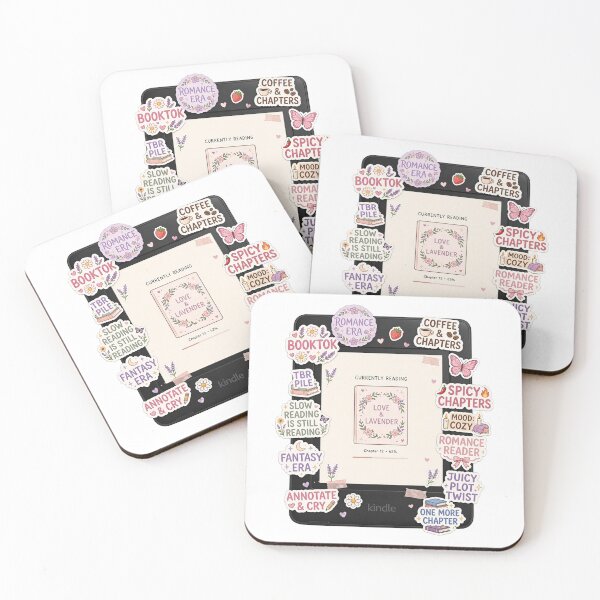 Item preview, Kindle Sticker Bomb BookTok - Romance Era TBR Pile Kindle Sticker designed and sold by Raju-Creative.