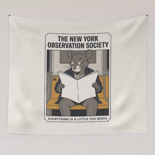 Item preview, The New York Observation Society designed and sold by SplashTastic.