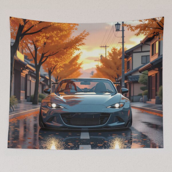 Item preview, JDM Roadster – Japanese sports cars in autumn designed and sold by Salimgor Hangaround Music.
