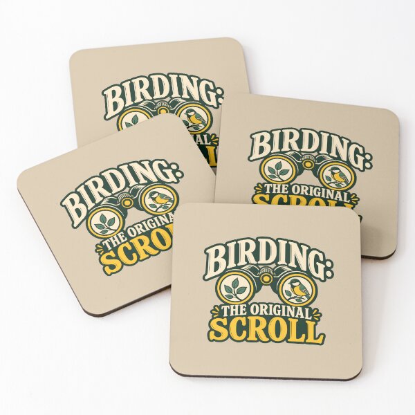 Item preview, Birding: The Original Scroll – Funny Birdwatching Design designed and sold by VioVibe.