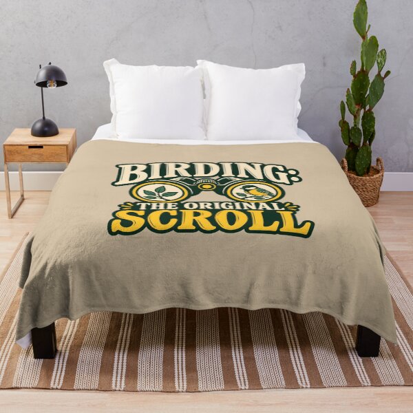 Item preview, Birding: The Original Scroll – Funny Birdwatching Design designed and sold by VioVibe.