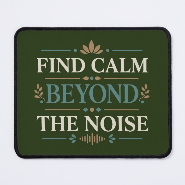 Item preview, Find Calm Beyond The Noise designed and sold by rejowan-arts.