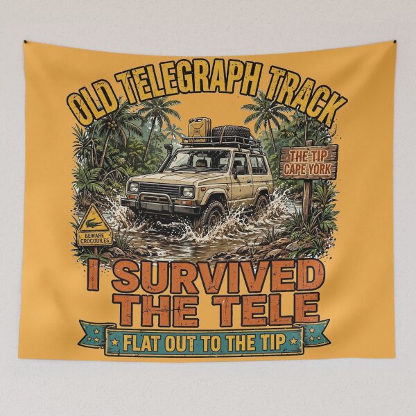 Item preview, Old Telegraph Track Survivor Cape York Tip designed and sold by Yellowriversss.
