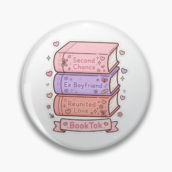 Item preview, Second Chance Romance Books - Ex Boyfriend Reunited Love Stack Sticker designed and sold by Raju-Creative.
