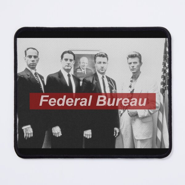 Item preview, Red Stripe "Federal Bureau" designed and sold by cousinbessie.