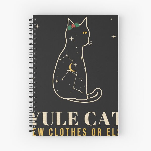 Item preview, Yule Cat Celestial Black Cat Christmas designed and sold by somebasic.