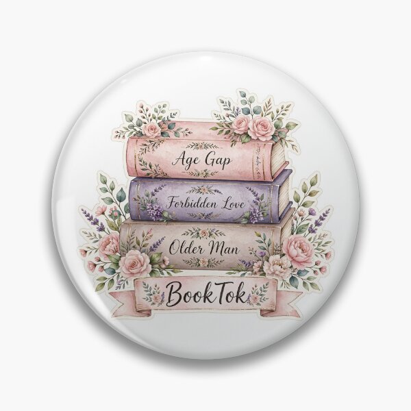 Item preview, Age Gap Romance Books - Forbidden Love Older Man BookTok Stack Sticker designed and sold by Raju-Creative.