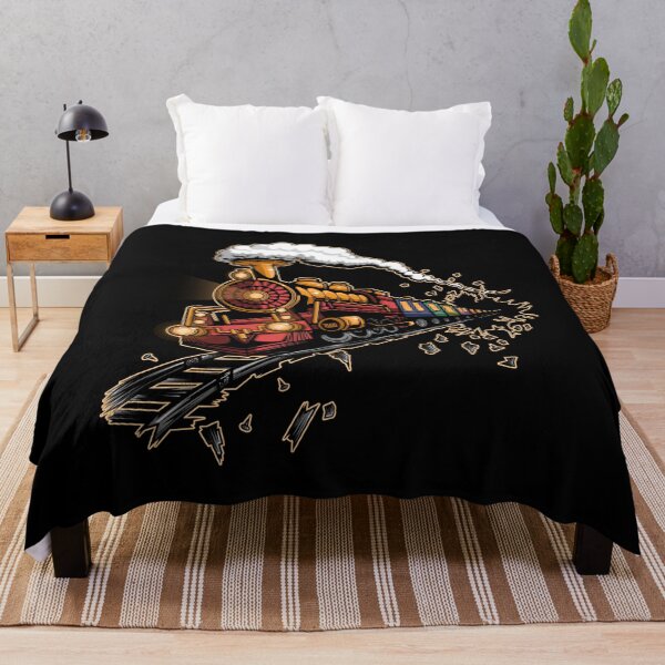 Item preview, Locomotive Train Crash Through Wall Art designed and sold by Adamzworld.