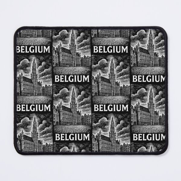 Item preview, Belgium Linocut Style designed and sold by Thistle-TShop.